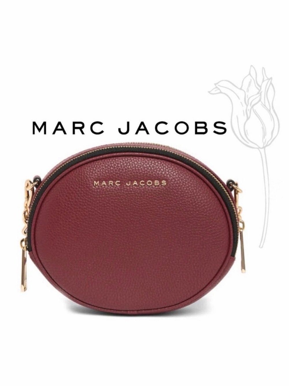 Marc Jacobs The Rewind Pomegranate Crossbody